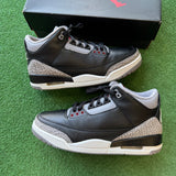 Jordan Black Cement 3s Size 10