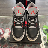 Jordan Black Cement 3s Size 12