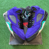 Jordan Alternate Grape 5s Size 9.5