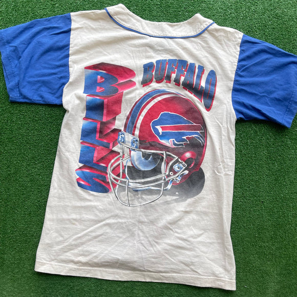 Vintage Buffalo Bills Jersey Tee Size L