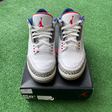 Jordan True Blue 3s Size 8.5