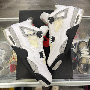 Jordan White Cement 4s Size 11