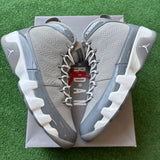 Jordan Cool Grey 9s Size 12