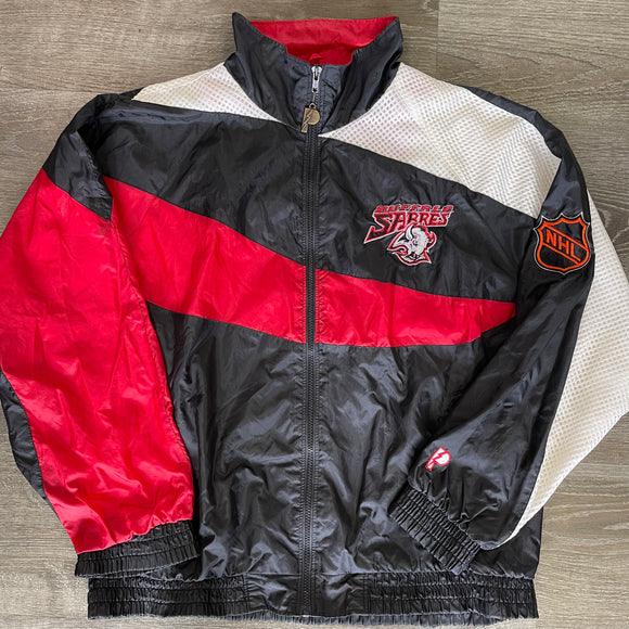 Vintage Buffalo Sabres Windbreaker Size L