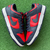 Nike CO.JP University Red Obsidian Low Dunks Size 11