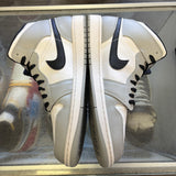 Jordan Light Smoke Grey Mid 1s Size 14