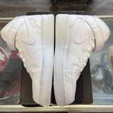 Nike White Supreme Mid 1s Size 9