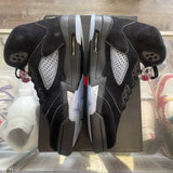 Jordan Reimagined Black Metallic 5s Size 7Y
