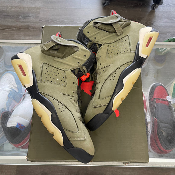Jordan Travis Scott 6s Size 11