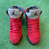Jordan Raging Bull 5s Size 7Y
