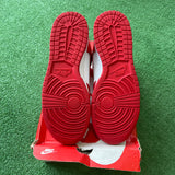Nike Championship Red High Dunks Size 8.5
