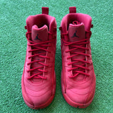 Jordan Gym Red 12s Size 6Y