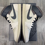 Jordan Khaki Baroque Brown Mid 1s Size 10