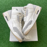 Jordan Craft Ivory 3s Size 9