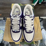 Bape Sta White Purple Size 11