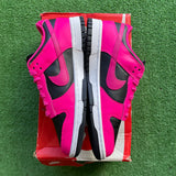Nike Fierce Pink Black Low Dunk Size 9W/7.5M