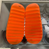 Yeezy Enflamed Orange Slides Size 9