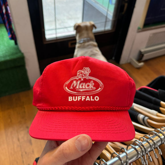 Vintage Mack Buffalo Trucker Hat