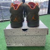 Jordan Olive 5s Size 11.5