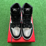 Jordan Silver Toe 1s Size 12W/10.5M