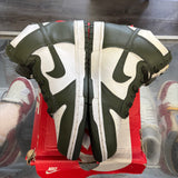 Nike Cargo Khaki High Dunks Size 7Y