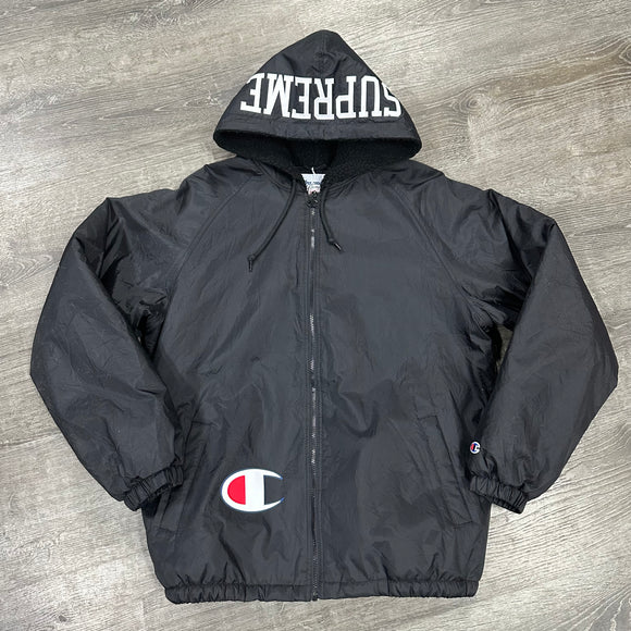 Supreme x Champion Full Zip Jacket Size L My Cuzin Vintage