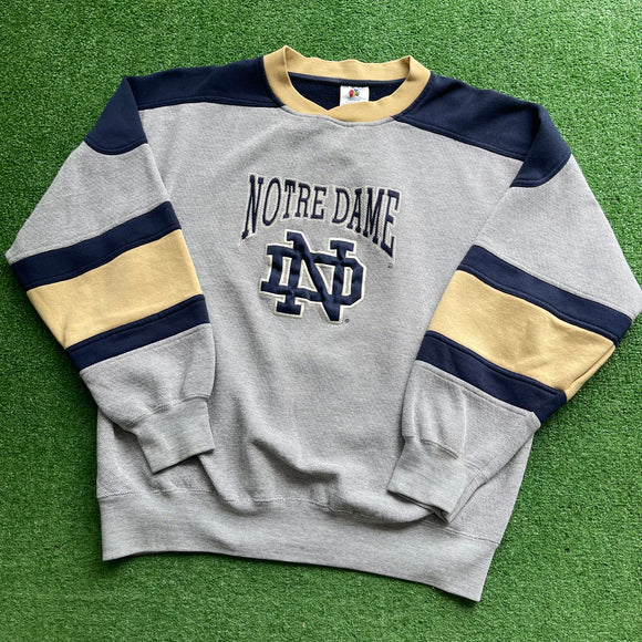 Vintage Notre Dame Crewneck Size XL My Cuzin Vintage