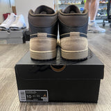 Jordan Khaki Baroque Brown Mid 1s Size 10