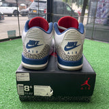 Jordan True Blue 3s Size 8.5