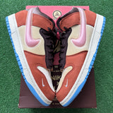 Nike Social Status Chocolate Mild Mid Dunks Size 9.5