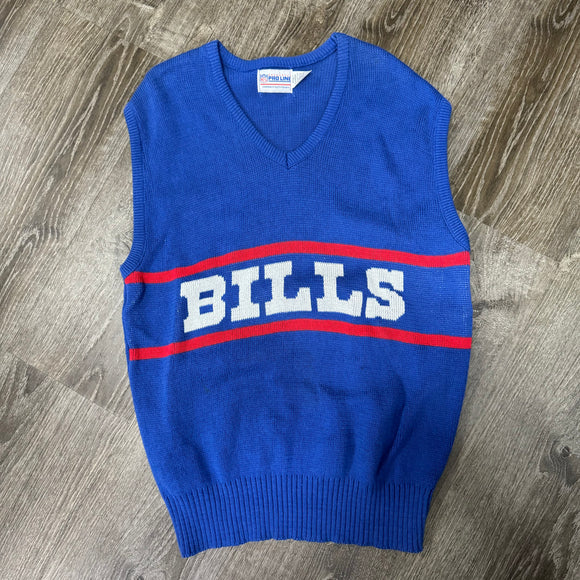 Vintage Buffalo Bills Cliff Engle Sweater Vest Size XL