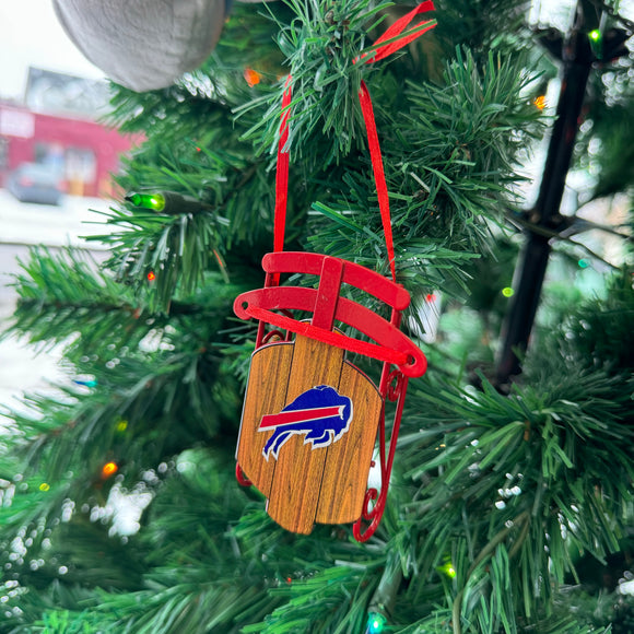 Buffalo Bills Christmas Ornament