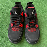 Jordan Red Thunder 4s Size 3Y