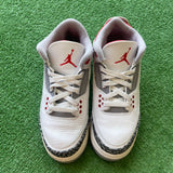 Jordan Fire Red 3s Size 4Y