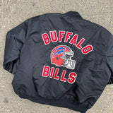 Vintage Buffalo Bills Satin Jacket Size XL