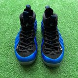 Nike Royal Foamposite Ones Size 8 (missing insoles)
