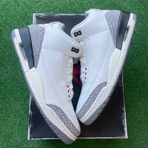 Jordan Reimagined White Cement 3s Size 11.5