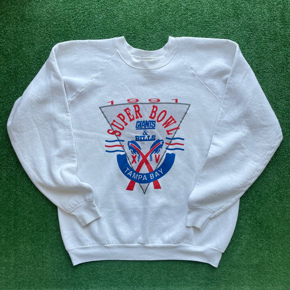 Vintage Buffalo Bulls Super Bowl Crewneck Size XL