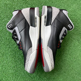 Jordan Black Cement 3s Size 10.5