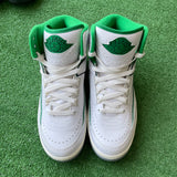 Jordan Lucky Green 2s Size 7Y