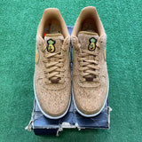 Nike Happy Pineapple Cork Air Force 1s Size 8.5
