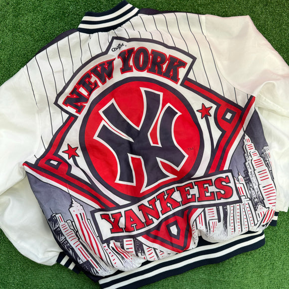 Vintage New York Yankees Chalk Line Fanimation Jacket Size M