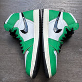 Jordan Lucky Green 1s Size 12W/10.5M
