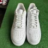 Nike White Air Force 1 size 12.5