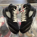 Jordan Reimagined Black Metallic 5s Size 7Y