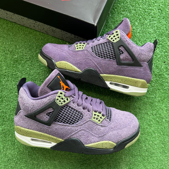 Jordan Canyon Purple 4s Size 9.5W/8M