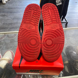 Jordan Satin Bred 1s Size 12W/10.5M