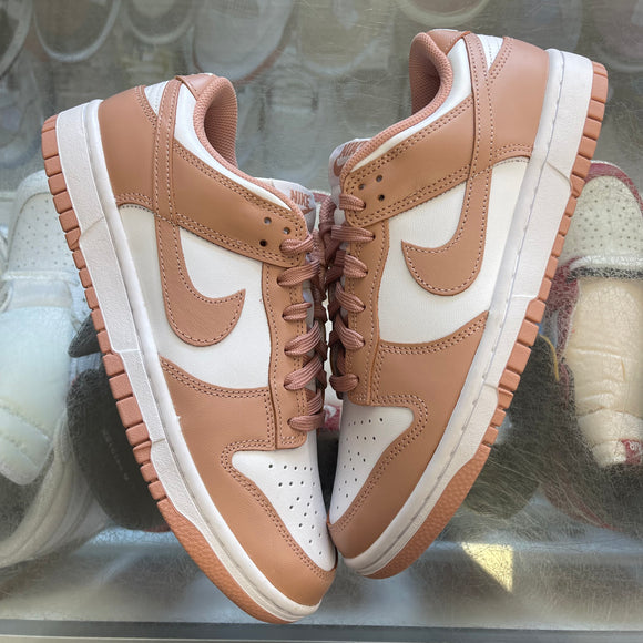 Nike Rose Whisper Low Dunks Size 9W/7.5M