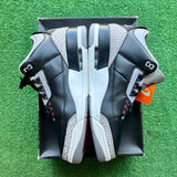 Jordan Black Cement 3s Size 12