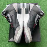 Jordan Reimagined Black Cement 3s Size 10
